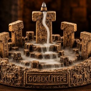 göbeklitepe tütsülük silikon kalıp 15 cm