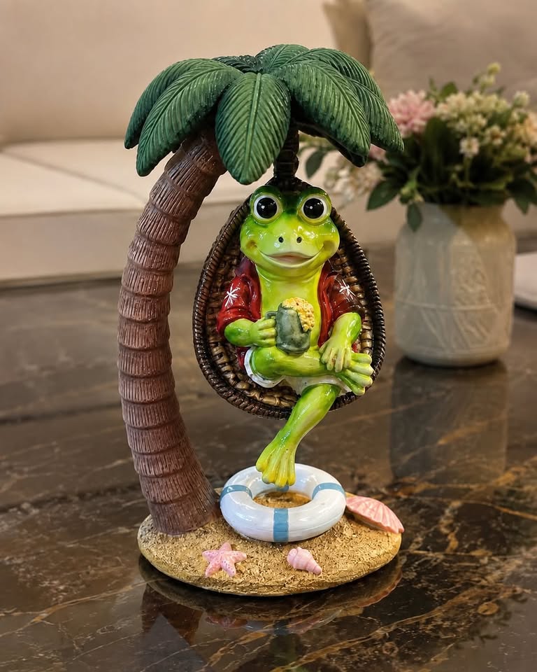 sallanan kurbağa 18 cm silikon kalıp