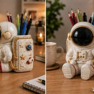 astronot kalemlik silikon kalıp 12 cm