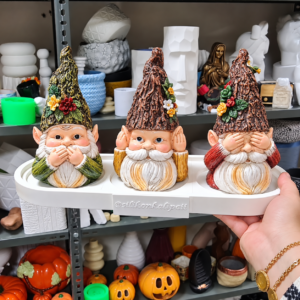 Cüce 18 cm 3 lü set silikon kalıp