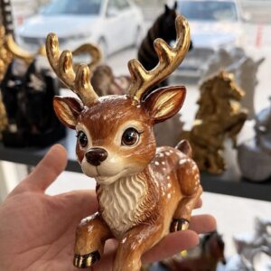 geyik biblo 15 cm silikon kalıp 1 adet
