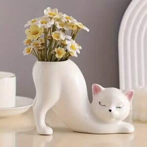 kedi saksı silikon kalıp